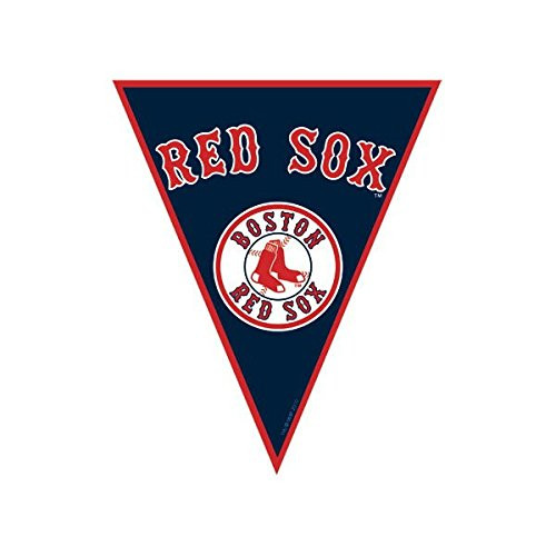 "Boston Red Sox Major League Baseball Collection" Pennant Banner, Party Decoration