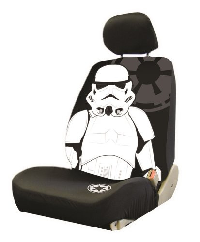 Plasticolor 006933R01 'Star Wars Stormtrooper' Low Back Bucket Seat Cover