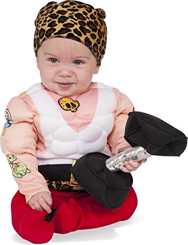 Rubie's Baby Muscleman Costume, Multicolor, Infant