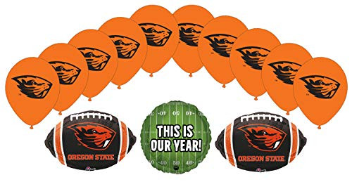 Mayflower Oregon State Beavers Football Tailgating Party Supplies Balloon Bouquet Decorations Mayflower Oregon State Beavers Football Tailgating Party Supplies Balloon Bouquet Decorations