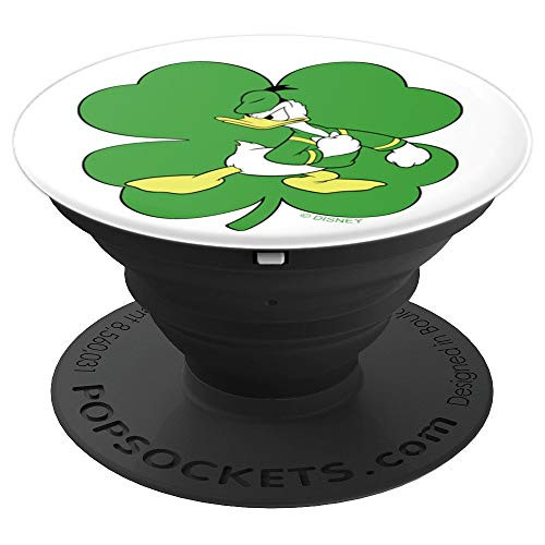 Disney Donald Duck Shamrock St. Patrick's Day PopSockets Grip and Stand for Phones and Tablets