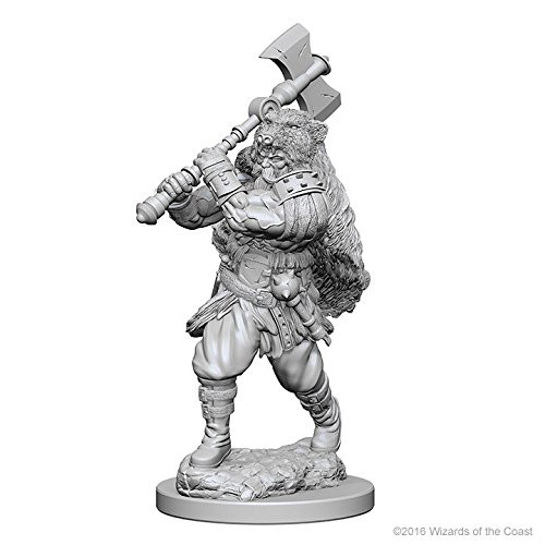 Dungeons & Dragons: Nolzur's Marvelous Unpainted Minis: Human Male Barbarian Dungeons & Dragons: Nolzur's Marvelous Unpainted Minis: Human Male Barbarian