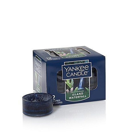 Yankee Candle Island Waterfall Tea Light Candles, Fresh Scent