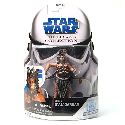 Star Wars 2008 Legacy Collection Yarna D'Al Gargan Action Figure 3.75 Inches