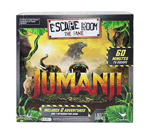 Cardinal Games Jumanji Escape Room Game, Multicolor
