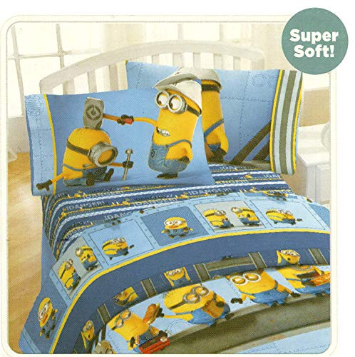 Kids Warehouse Despicable Me Minions at Work Full Size Sheet Set
