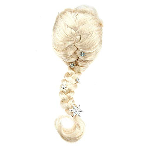 Disney Frozen Elsa Costume Wig for Kids Yellow