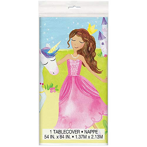 Magical Princess Plastic Tablecloth, 84" x 54"