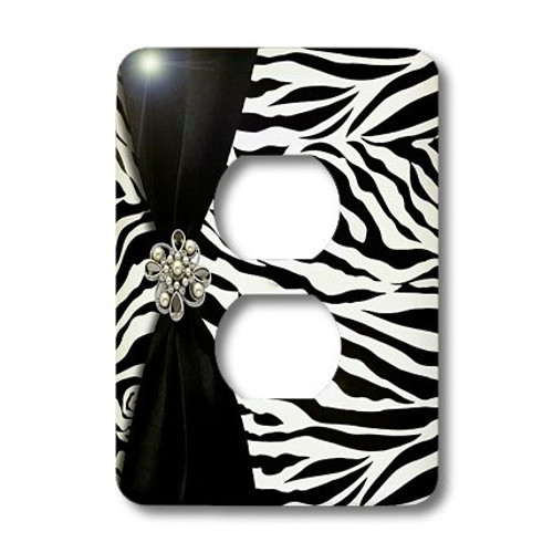 3dRose lsp_40370_6 Zebra Patterned 2 Plug Outlet Cover, Not applicble 3dRose lsp_40370_6 Zebra Patterned 2 Plug Outlet Cover, Not applicble