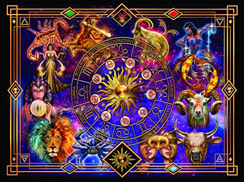 Zodiac 500 pc Oversized Pieces Jigsaw Puzzle by SUNSOUT INC Zodiac 500 pc Oversized Pieces Jigsaw Puzzle by SUNSOUT INC
