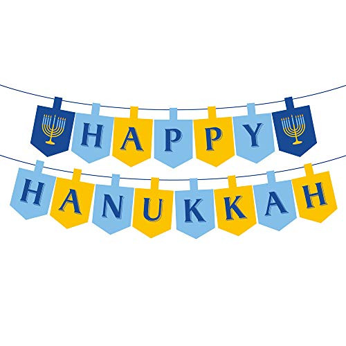 Rainlemon Chanukah Themed Happy Hanukkah Banner Hanukkah Party Decorations Rainlemon Chanukah Themed Happy Hanukkah Banner Hanukkah Party Decorations