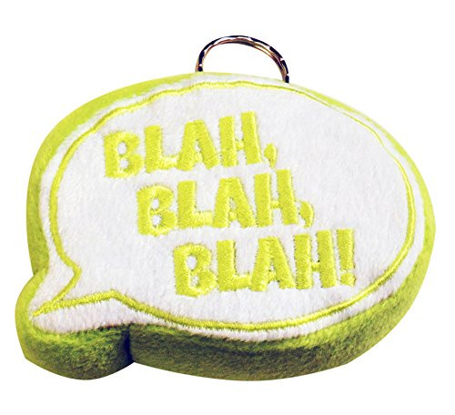 Just For Laughs Blah, Blah, Blah! Keychain (Green)