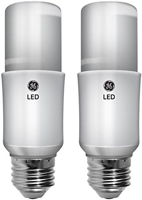 GE Lighting 32303 LED Bright Stik 14-watt (75-Watt Replacement), 1060-Lumen Light Bulb with Medium Base, Daylight, 2-Pack GE Lighting 32303 LED Bright Stik 14-watt (75-Watt Replacement), 1060-Lumen Light Bulb with Medium Base, Daylight, 2-Pack