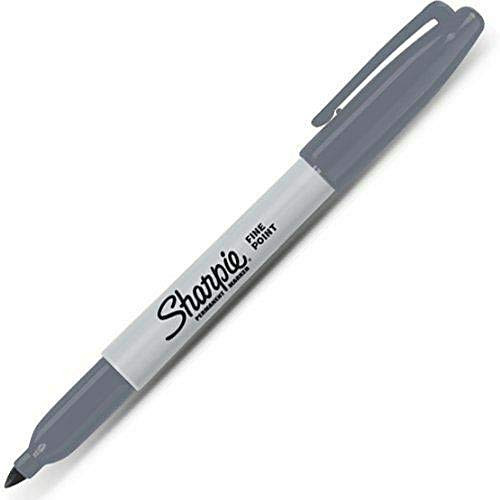 Sharpie Fine Point Marker Slate Grey Pack of 5