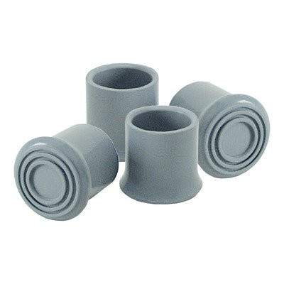 Lumex 9290 Replacement Tips for 6433A, 6437A, 6438A, 7103A-4, 7108A, 7108R and 7107A-2 Commodes, 4 Count (Pack of 2)