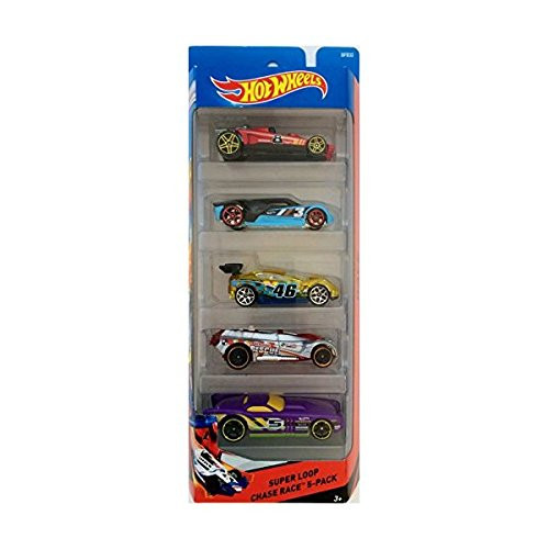 Hot Wheels, 2015 HW Race, Super Loop Chase Race 5-Pack