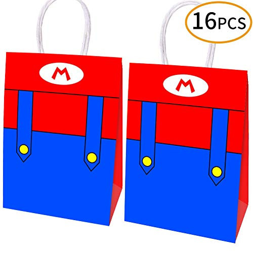 16pcs Super Mario Party Bags Goody Party Favor Bags For Kids Birthday Party Mario Themed Party Supplies Favors 16pcs Super Mario Party Bags Goody Party Favor Bags For Kids Birthday Party Mario Themed Party Supplies Favors