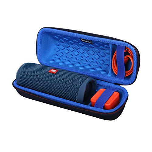 LTGEM EVA Hard Carrying Case for JBL FLIP 5 Waterproof Portable Bluetooth Speaker - Blue