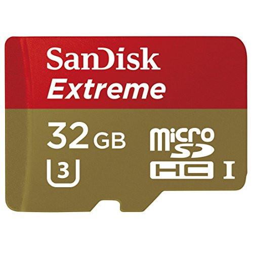 SanDisk Extreme 32GB UHS-I/U3 Micro SDHC Memory Card Up To 60MB/s Read With Adapte-SDSDQXN-032G-G46A [Older Version]