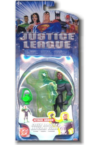 Justice League Attack Armor Green Lantern Figure