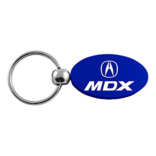 Upgrade Your Auto Acura MDX on Blue Oval Keychain - Officially Licensed
