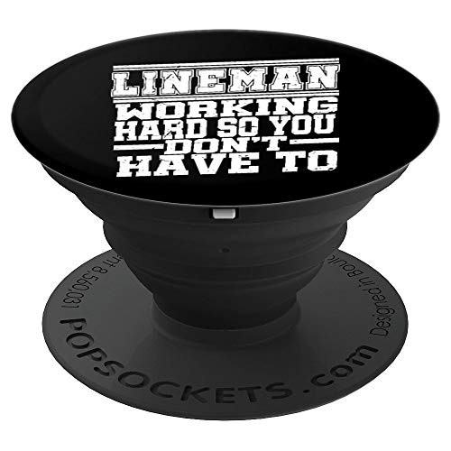 Football Player Offensive Lineman O Line Funny Gift PopSockets Grip and Stand for Phones and Tablets