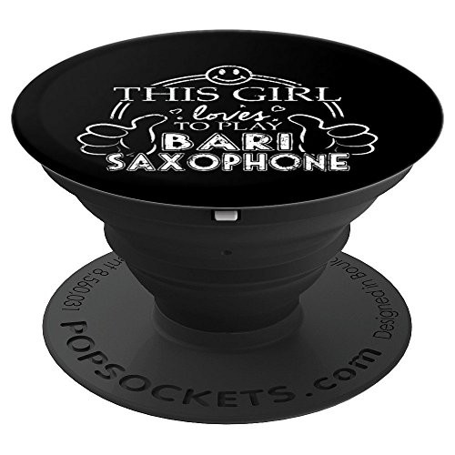 High School Band Music Girl Bari Sax College Marching Band