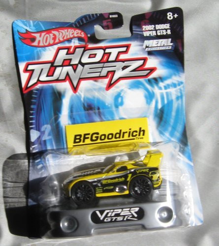 Mattel Hot Wheels Hot Tunerz 2002 Dodge Viper GTS-R Yellow