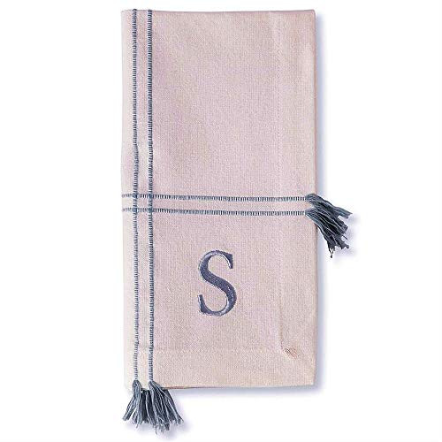 Mud Pie S Initial Tassel Dinner Napkin Set of 4