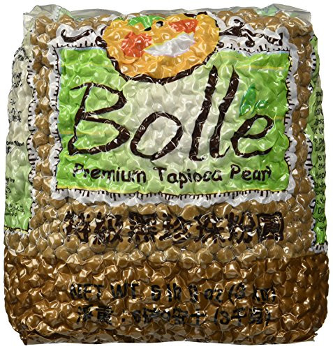 Premium Black Tapioca Pearls Boba By Bolle (6 lbs 9 oz (3 kg))