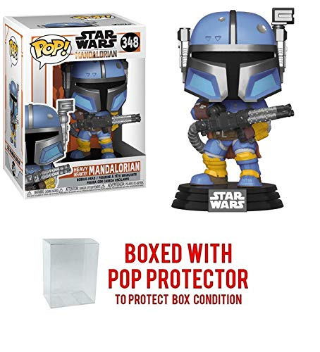POP! Funko Star Wars The Mandalorian - Heavy Infantry Mandalorian Vinyl Figure