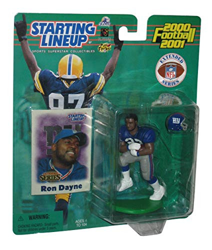Starting Lineup 2000 Ron Dayne NFL Extended Series Figure