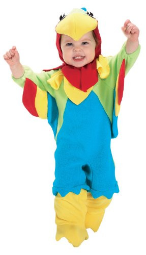 Rubie's Costume EZ-On Romper Costume, Parrot, 6-12 Months