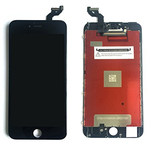 ZTR Replacement LCD Screen Digitizer and LCD Display 3D Touch Screen Replacement Front Glass with Digitizer Assembly for iPhone 6s 4.7 inch LCD Black