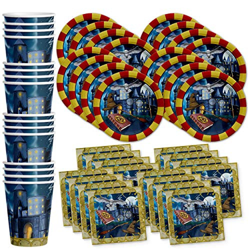 Wizard Castle Birthday Party Supplies Set Plates Napkins Cups Tableware Kit for 16 by Birthday Galore Wizard Castle Birthday Party Supplies Set Plates Napkins Cups Tableware Kit for 16 by Birthday Galore
