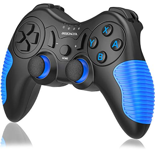 Wireless Switch Controller for Nintendo Switch/Switch Lite, Switch Pro Controller Remote Joystick Gamepad with Dualshock and Motion Control -Blue
