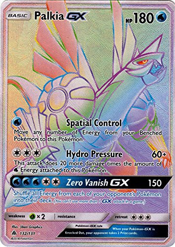 Palkia GX - 132/131 - Secret Rare - Forbidden Light