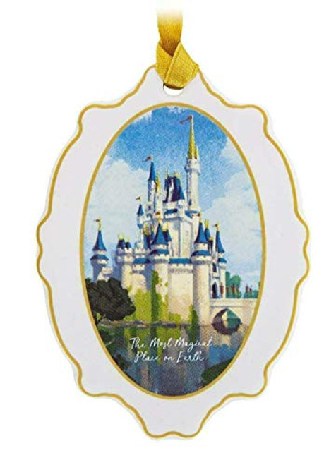 Disney Parks World Ornament Cinderella Castle Most Magical Place On Earth Disney Parks World Ornament Cinderella Castle Most Magical Place On Earth