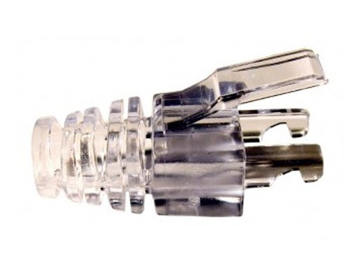 Platinum Tools 100035C EZ-RJ45 Cat5e Strain Relief, (Clear). 50/Clamshell.(Pack of 50)
