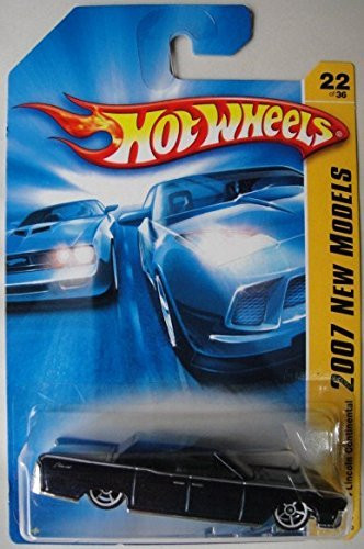 Hot Wheels 2007 New Models Blue '64 Lincoln Continental 22/36 1:64 Scale Die Cast