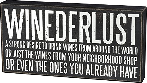 Primitives by Kathy Box Sign Winederlust Desire to Drink Wines Decor Primitives by Kathy Box Sign Winederlust Desire to Drink Wines Decor