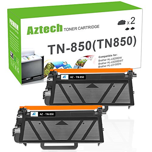 Aztech Compatible Toner Cartridge Replacement for Brother TN 850 TN850 TN-850 TN820 TN-820 (Black, 2-Pack) Aztech Compatible Toner Cartridge Replacement for Brother TN 850 TN850 TN-850 TN820 TN-820 (Black, 2-Pack)