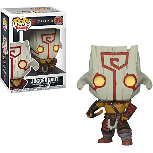 Funko Juggernaut: Dota 2 x POP! Games Vinyl Figure & 1 POP! Compatible PET Plastic Graphical Protector Bundle [#354 / 30625 - B]