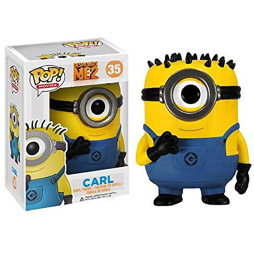 Funko Carl: Despicable Me 2 x POP! Movies Vinyl Figure & 1 POP! Compatible PET Plastic Graphical Protector Bundle [#035 / 03370 - B]