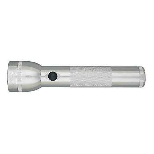Maglite LED 2-Cell D Flashlight, Silver