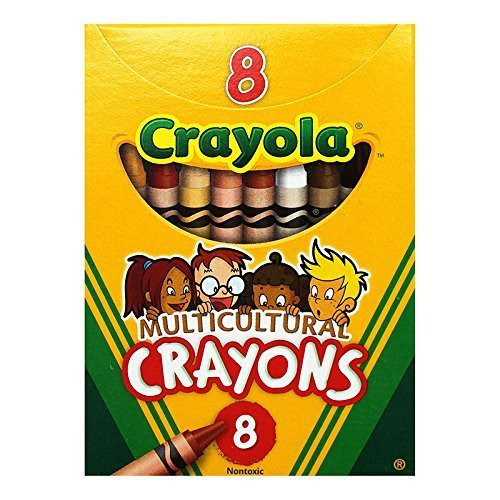 CRAYOLA LLC MULTICULTURAL CRAYONS REG 8PK (Set of 36) CRAYOLA LLC MULTICULTURAL CRAYONS REG 8PK (Set of 36)
