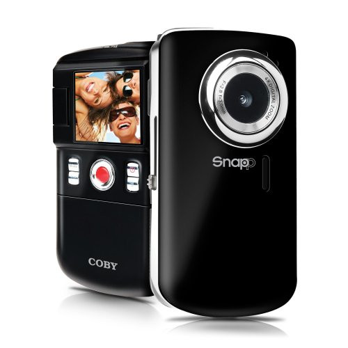 Coby SNAPP CAM3002BLK Mini Camcorder with 4 x Digital Zoom 1.8-Inch LCD Screen, Black Coby SNAPP CAM3002BLK Mini Camcorder with 4 x Digital Zoom 1.8-Inch LCD Screen, Black