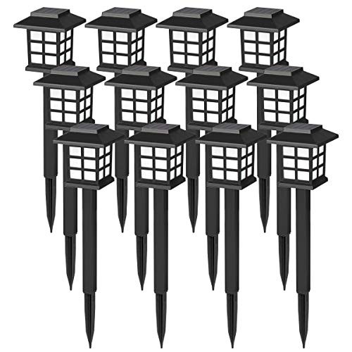 GIGALUMI 12 Pack Solar Pathway Lights Outdoor, Waterproof Outdoor Solar Lights for Garden, Landscape, Path, Yard, Patio, Driveway, Walkway GIGALUMI 12 Pack Solar Pathway Lights Outdoor, Waterproof Outdoor Solar Lights for Garden, Landscape, Path, Yard, Patio, Driveway, Walkway