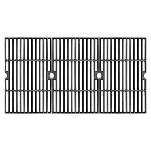 Uniflasy Cast Iron Cooking Grid Grates for Dynaglo DGF510SBP, DGF510SSP, DGF510SSP-D, Backyard GBC1460W, GBC1461W, BY13-101-001-13, Uniflame GBC1059WB, GBC1059WE-C and Others, 16 1/4 Inches