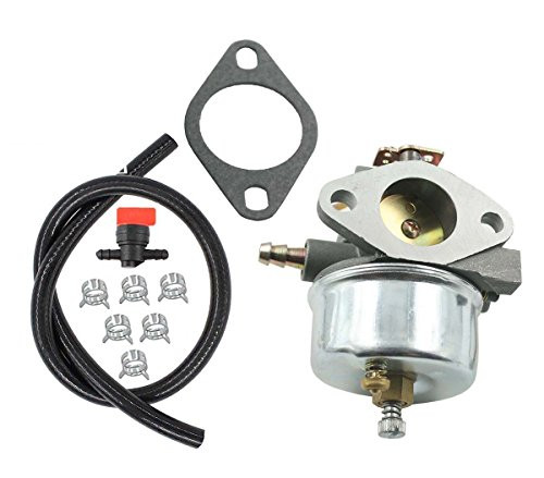 Carburetor Fuel Hose Shut off Valve Carb For Tecumseh 632334 632334A HM70 HM80 HMSK80 HMSK90 7hp 8hp 9hp Engine Snow Blower Ariens snowblower Snow King Craftsman MTD Sears Replaces Oregon #50-642